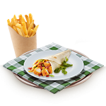 Chicken Shawarma & Chips 