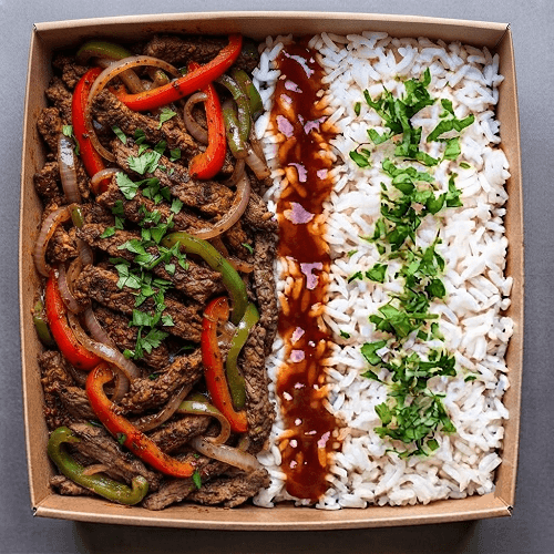 Lamb Shawarma & Rice Box 