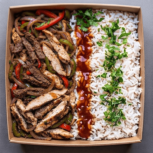 Mix Shawarma & Rice Box 